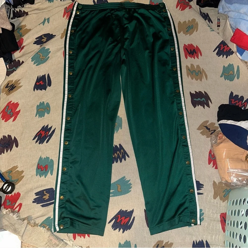 Vintage adidas Originals 3 Stripes Adibreak Tear Away Track Pants - Picture 2 of 8